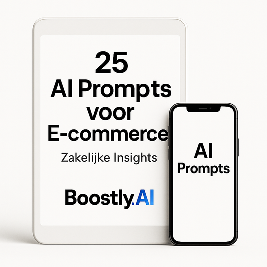 Boostly.ai™ - 25 AI Prompts voor E-commerce Ondernemers
